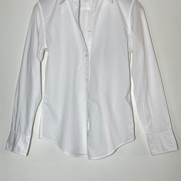 GAP Slim Fit White Button Front Shirt - Picture 5 of 11